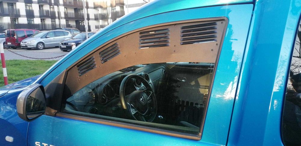 Camping kratki wentylacyjne PRO Dacia Dokker Lodgy microkamper kratka