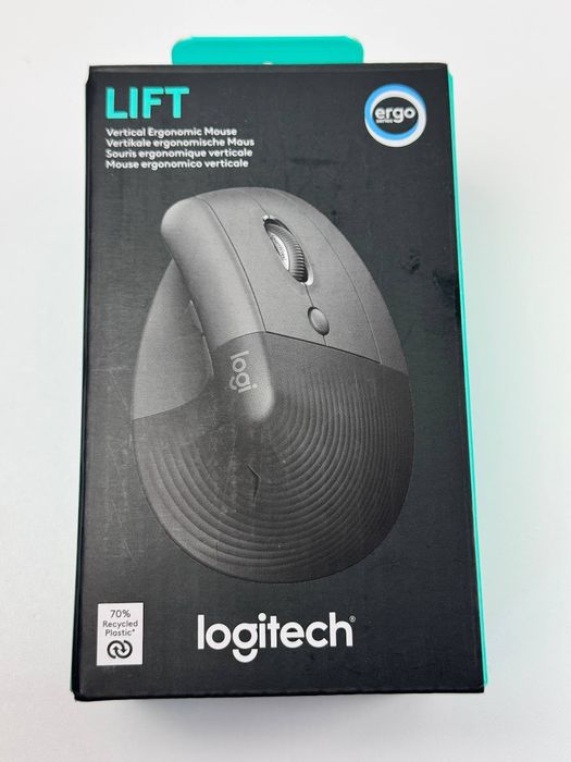 Бездротова миша Logitech Lift Ergonomic Vertical Graphite (910-006473)