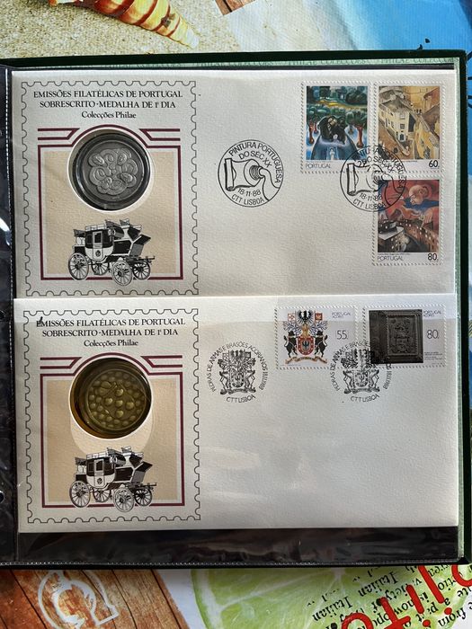 Subscritos Prata Coleção Philae - 1988