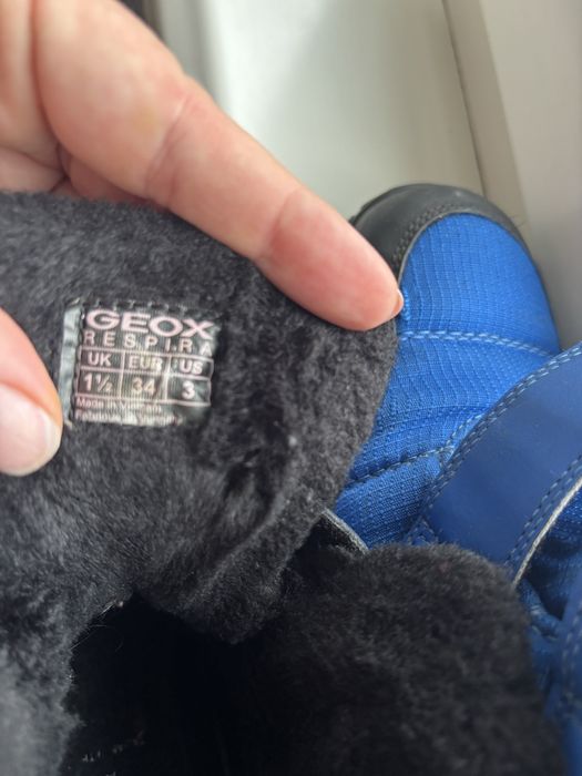 Зимові чоботи- дутики Geox , устілка 21,5