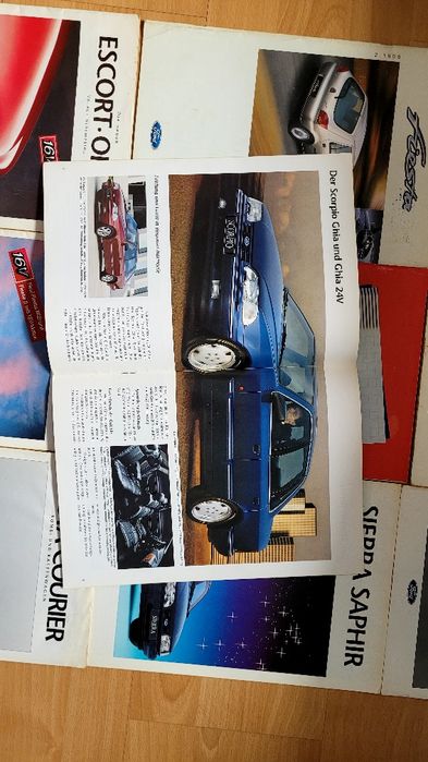 Prospekty Ford lata 90'