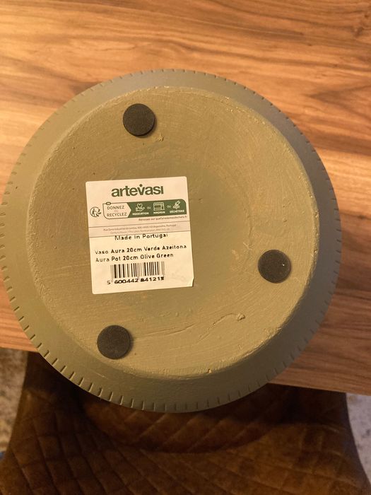 Vaso cor azeitona