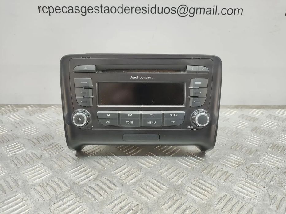 Auto Radio CD Concert Original Audi TT 8J MK2 8J0035186J 2006 - 2014