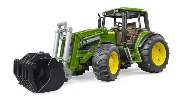 BRUDER zabawka Ciągnik John Deere 6920 z ładowaczem czołowym - 02052
