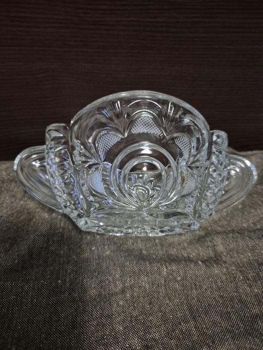 Хрусталь конфетница, сахарница, салатник, фруктовница, ладья, ваза рар