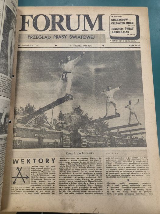 Tygodnik forum rok 1988 i 1987