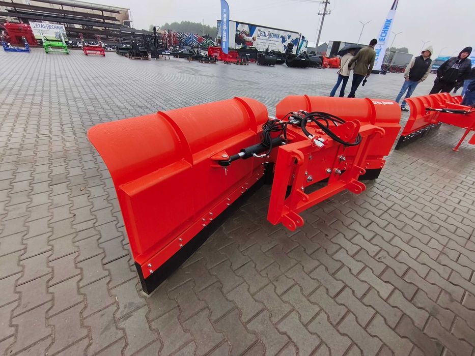 Pług do śniegu hydrauliczny strzałka producent Metal-Technik