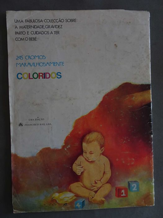 Caderneta de cromos Um Bebé vai nascer (faltam 123 cromos)