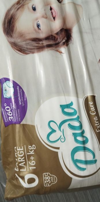 Pampersy Pieluchomajtki 38sztuk Dada