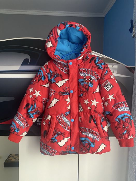 Куртка зимова для хлопчика 5-6р
