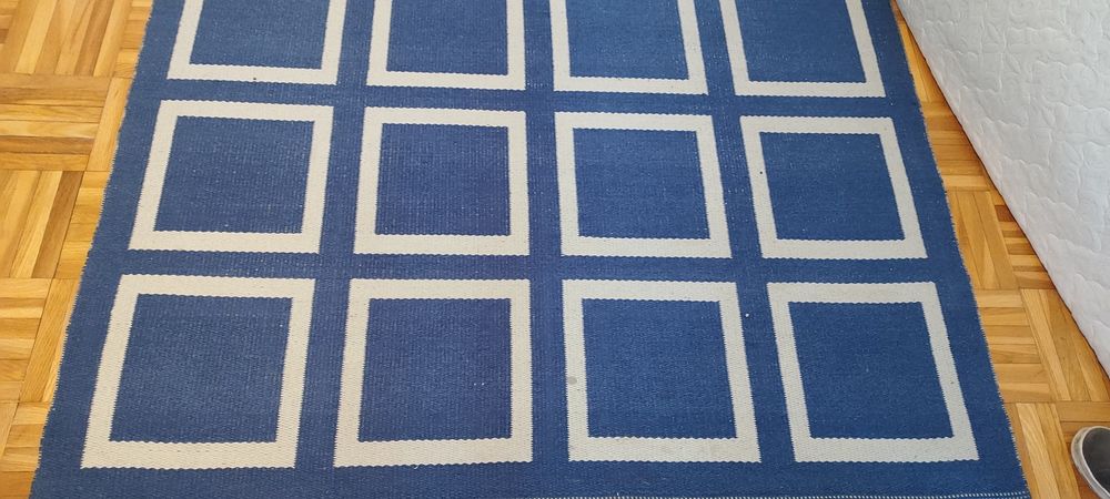 Dywan IKEA kwadraty