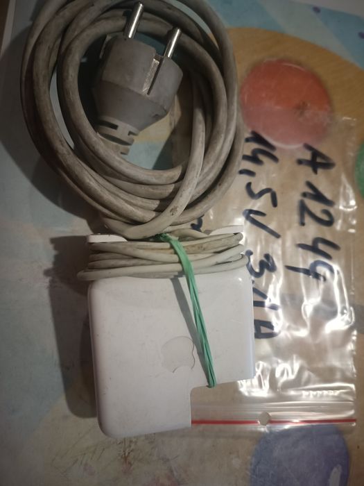 Oryginalny zasilacz MacBook A1244 14,5V 3,1A 45W