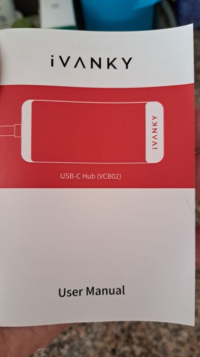 Vendo adaptador multi portas IVANKY modelo VCBO2