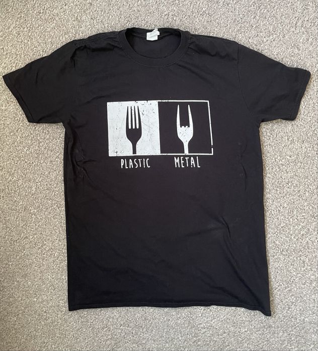 футболка L(M) humor metal merch 10/10