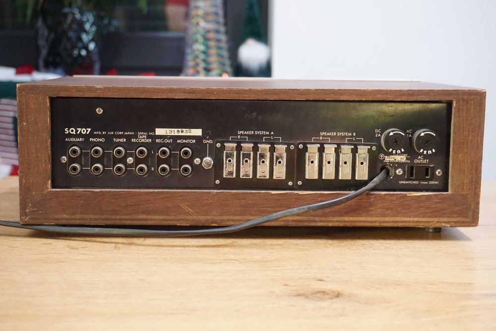 Wzmacniacz Luxman SQ-707 wyjatkowy