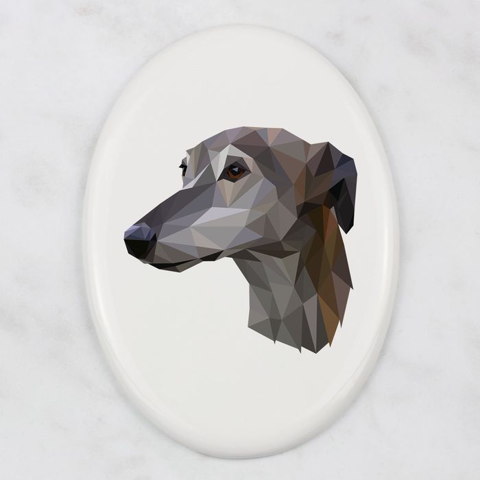 Greyhound płytka geometryczna Art-Dog