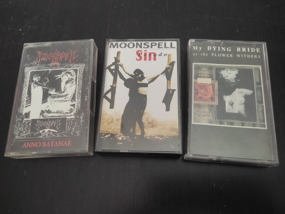 Cassetes Moonspell / My Dying Bride