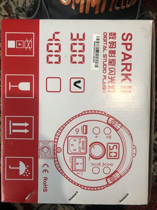 Студійний спалах spark II 300 digital studio flash