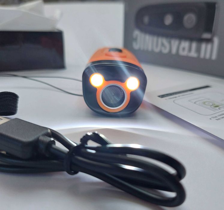 Ультразвуковой отпугиватель собак Ultrasonic PU-60 PRO відлякувач и фонарик
