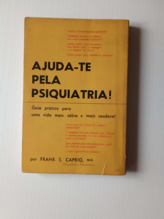 Livro "Ajuda-te pela Psiquiatria!", de Frank S. Caprio