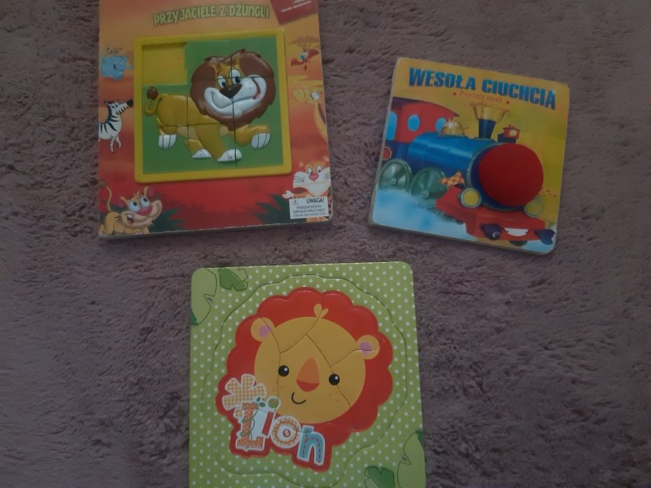 Książeczki, puzzle dla malucha