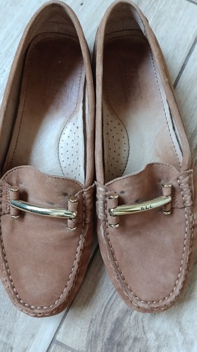 Ralph Lauren макасины замшевые женские 38р