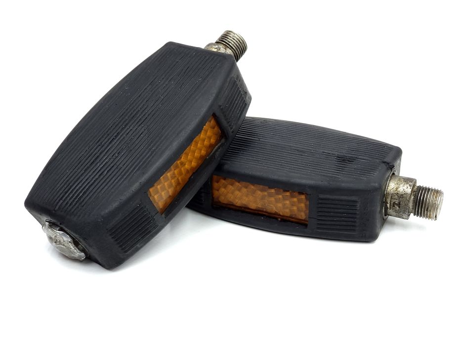 NOWE Pedały gumowe Stomil Bydgoszcz ZZR Romet Wigry Karat Flaming Czaj