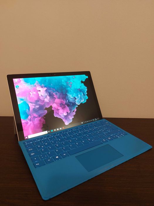 Niebieska Microsoft Surface Pro Type Cover Klawiatura – Pro 4/5/6/7/7+
