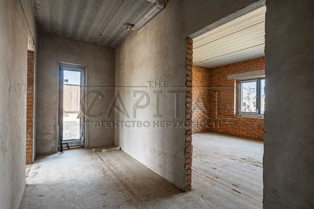 Продаж будинку 165м2 5сот біля Києва, газ, с.Крушинка, розтермінування