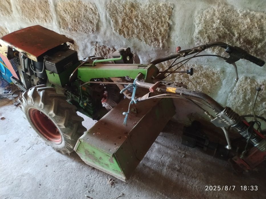 Motocultivador lombardini 14 cv trator manual