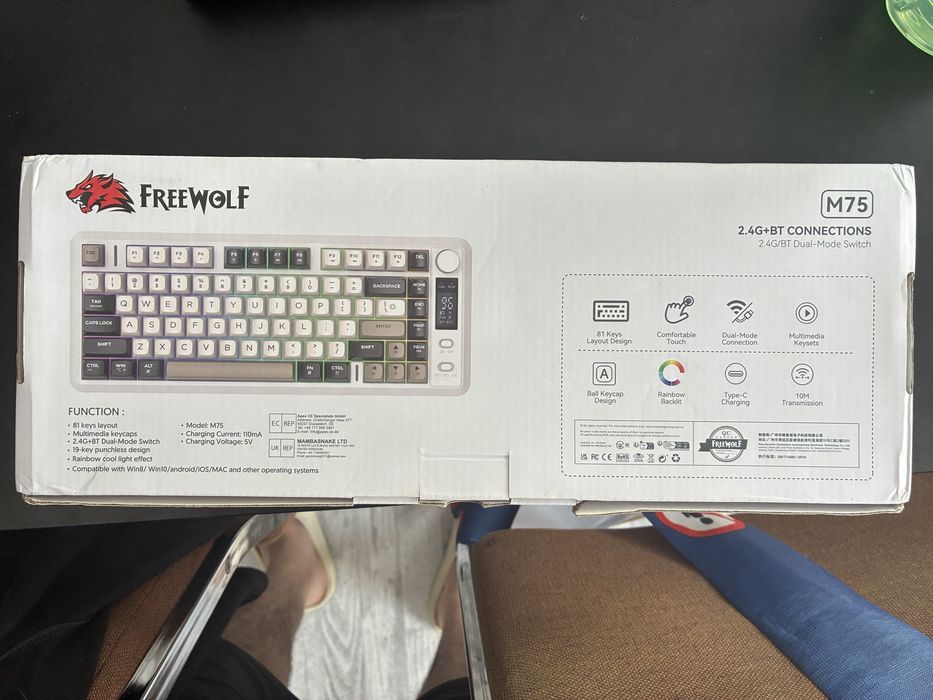 Teclado sem fio