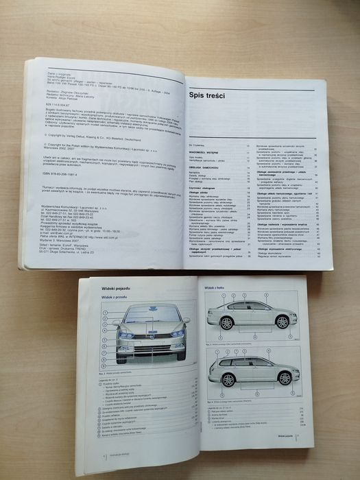 H.R.Etzold Volkswagen Passat Instrukcja obsługi Passat