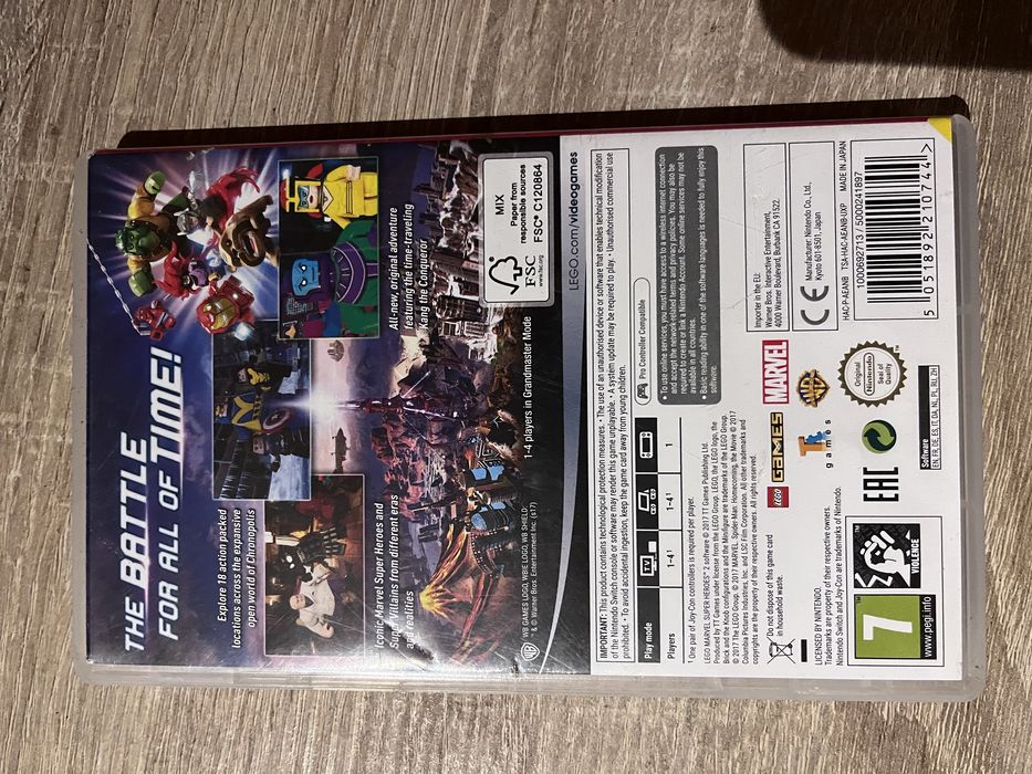 Nintendo Lego Marvel Super Heroes 2