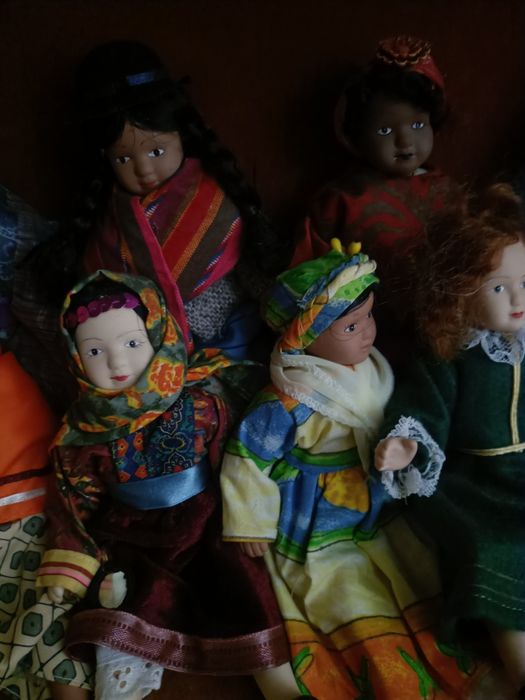 Coleção Bonecas de porcelana