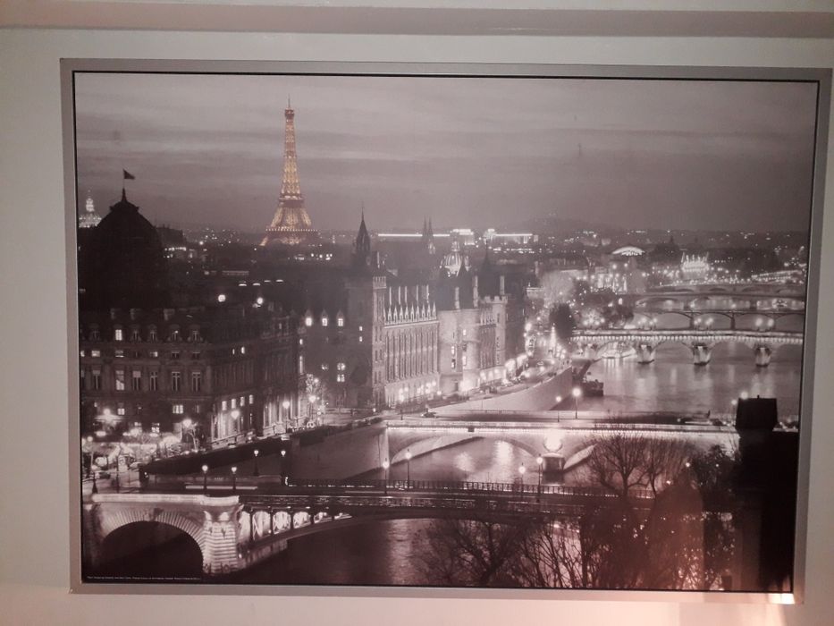 Quadro paris grandes dimensões