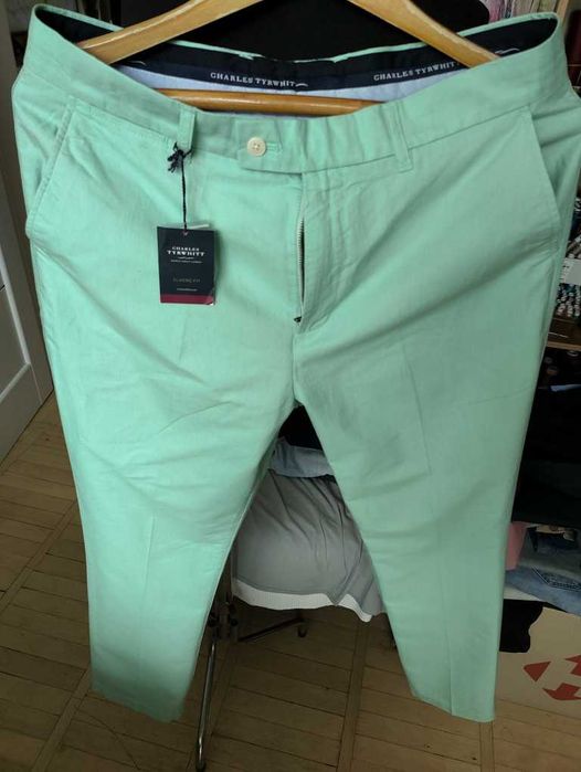 Джинсы (chino Charles Tyrwhitt United Kingdom w36 green.