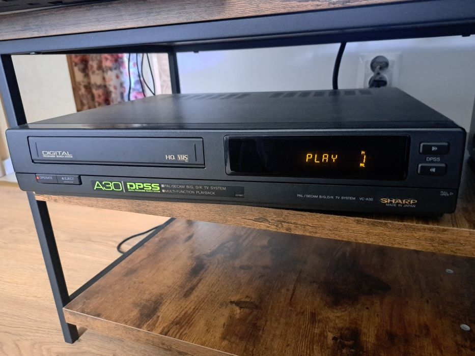 Magnetowid Sharp po pełnym serwisie