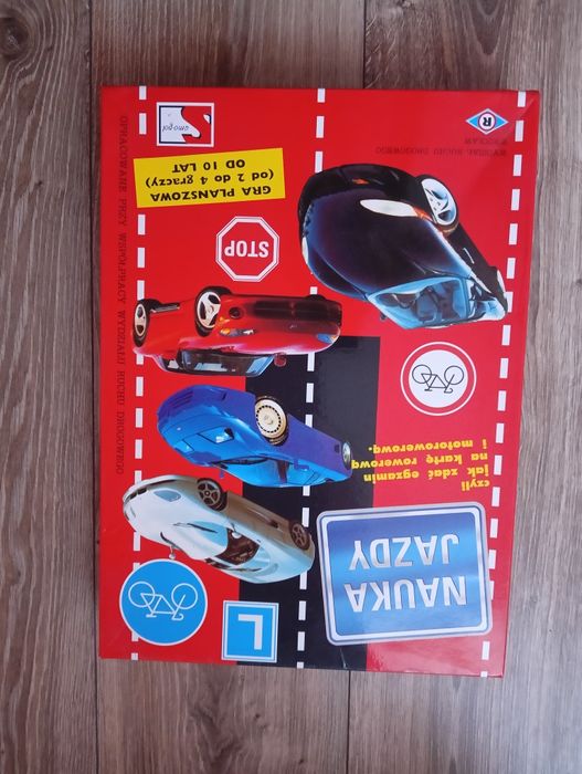2 gry planszowe nauka jazdy