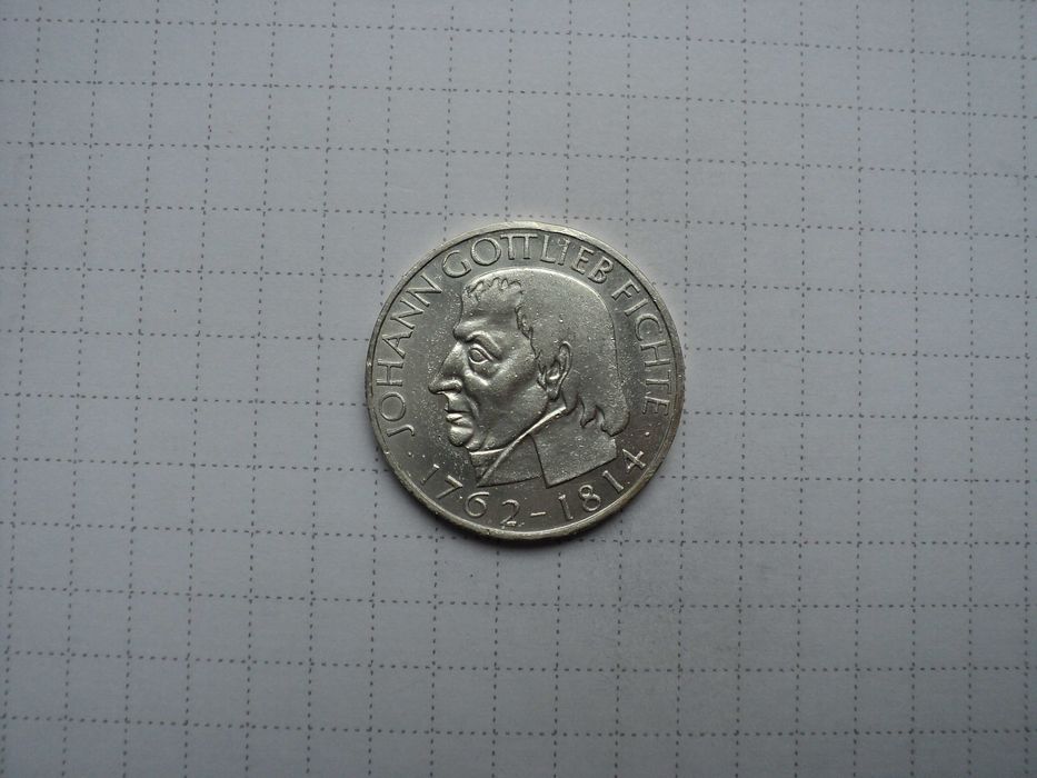 srebrna moneta Niemcy (Zachodnie, RFN) 5 marek 1964 (II)