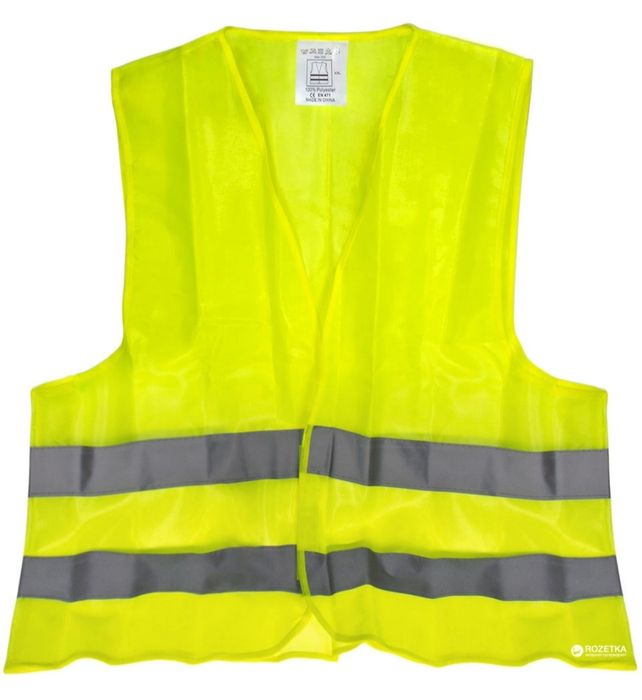 Жилет безопасности светоотражающий Vitol 166Y XXL Желтый