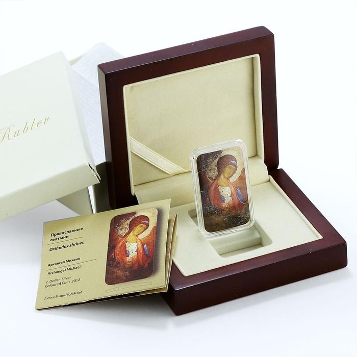 Інвестиційна, колекційна монета - Ікона" Архангел Михаїл" СРІБЛО.