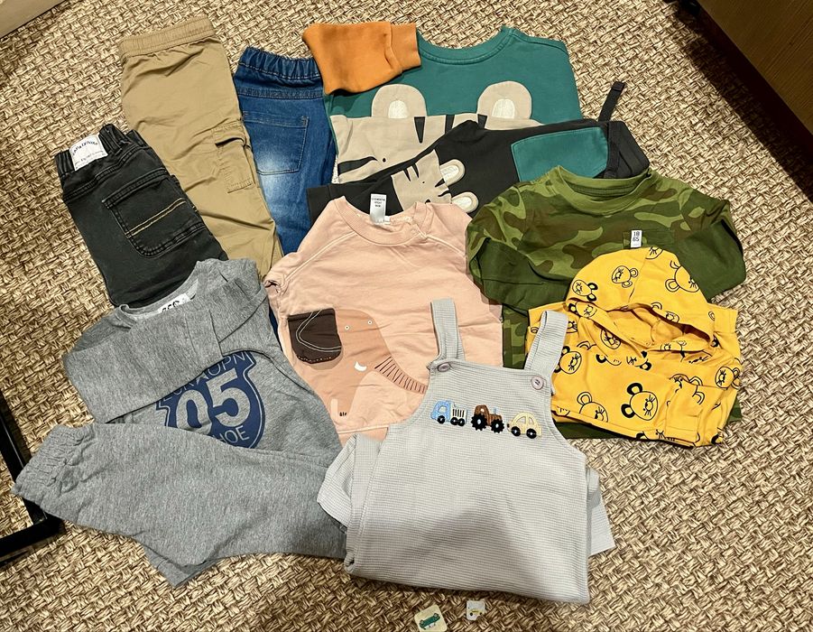 Фірмовий одяг +подарунок костюм джинси комбенізон світшот розмір 80 86