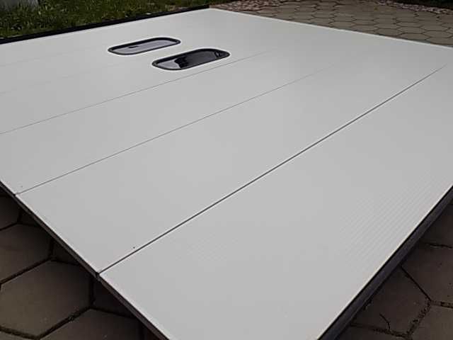 Brama garażowa segmentowa panelowa 353x375cm