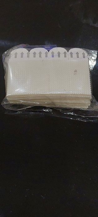 4 Pacotes de Fitas de Velcro Dupla Face (12 pares cada) – Novos