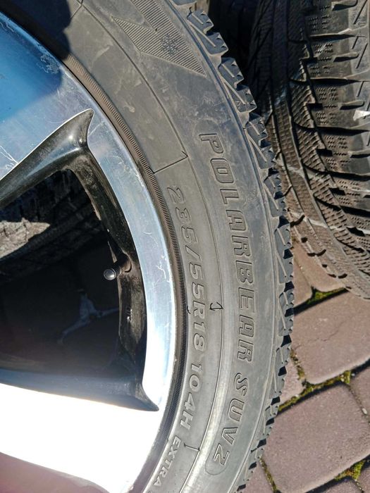 Felgi aluminiowe 18 5x112, VW, Audi, Mercedes, opony zimowe 8mm