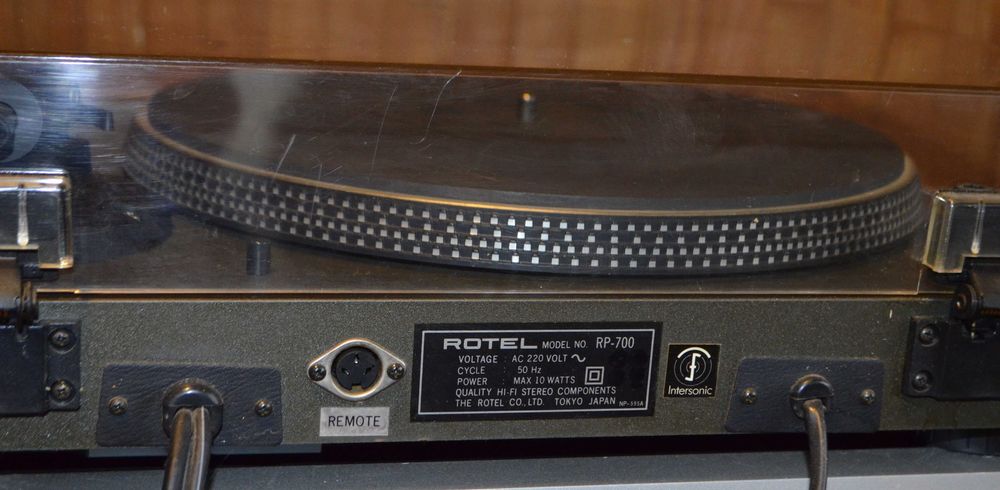 Rotel RP-700 + AT-51 Gramofon Direct Drive Japan do małego serwisu