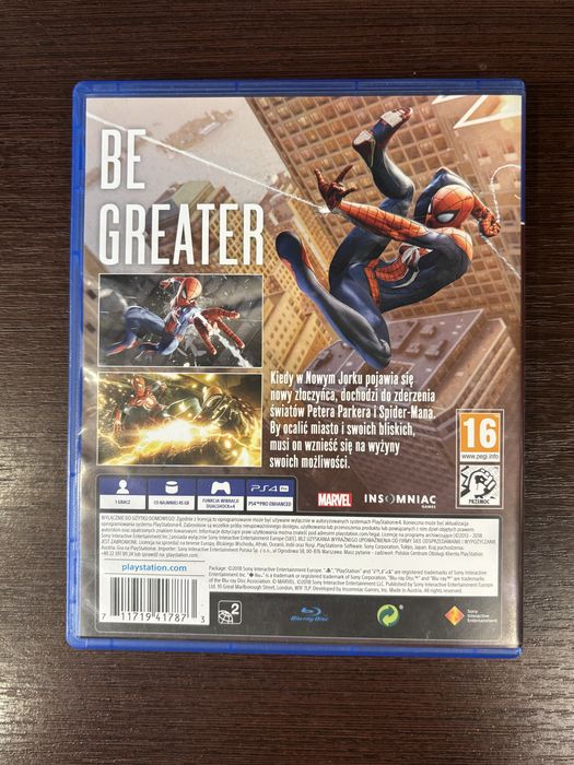 Marvel Spider Man PS4
