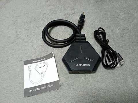 Rozdzielacz HDMI 1x2 wyjścia