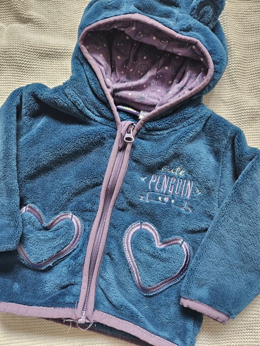 Bluza 62/68 lupilu polarowa polar kurtka miś