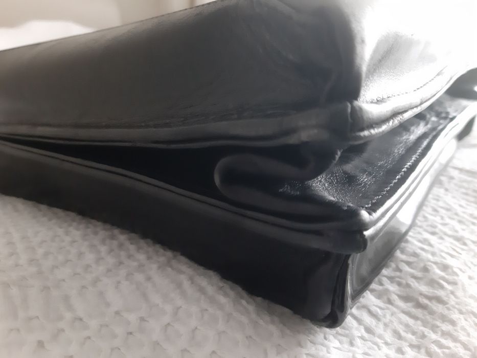 Torebka skórzana lakierowana Paters